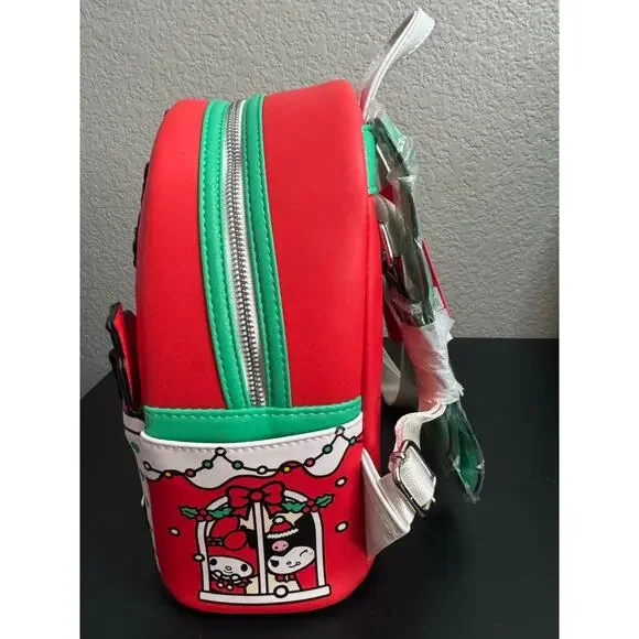 Loungefly Sanrio Hello Kitty Friends Christmas Winter Wonderland Mini Backpack - Picture 3 of 5